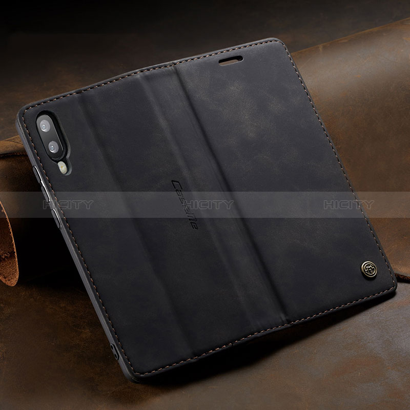 Funda de Cuero Cartera con Soporte Carcasa C02S para Samsung Galaxy M10