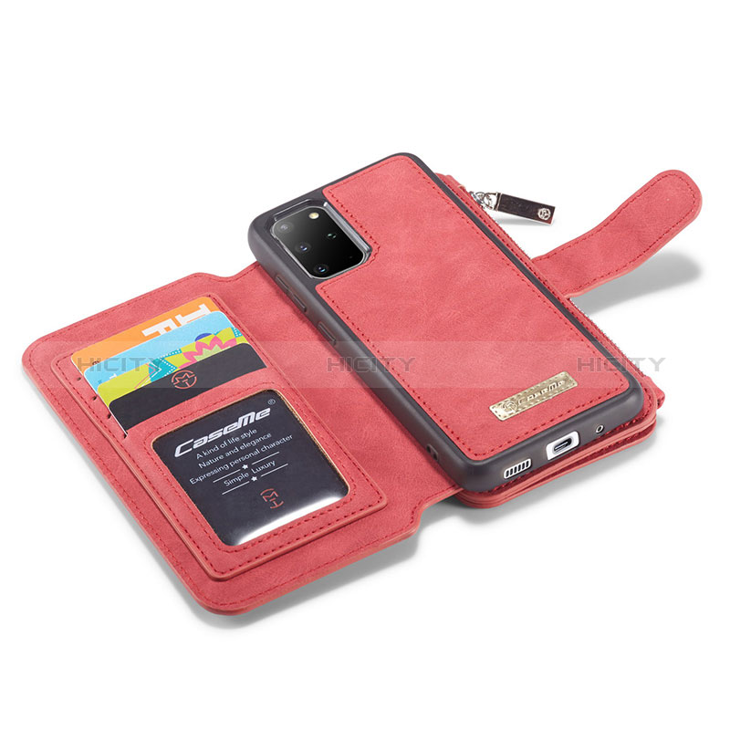 Funda de Cuero Cartera con Soporte Carcasa C02S para Samsung Galaxy S20 Plus