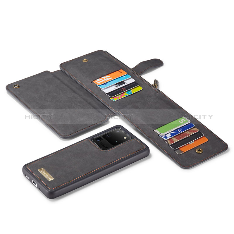 Funda de Cuero Cartera con Soporte Carcasa C02S para Samsung Galaxy S20 Ultra