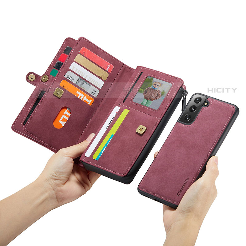 Funda de Cuero Cartera con Soporte Carcasa C02S para Samsung Galaxy S23 Plus 5G