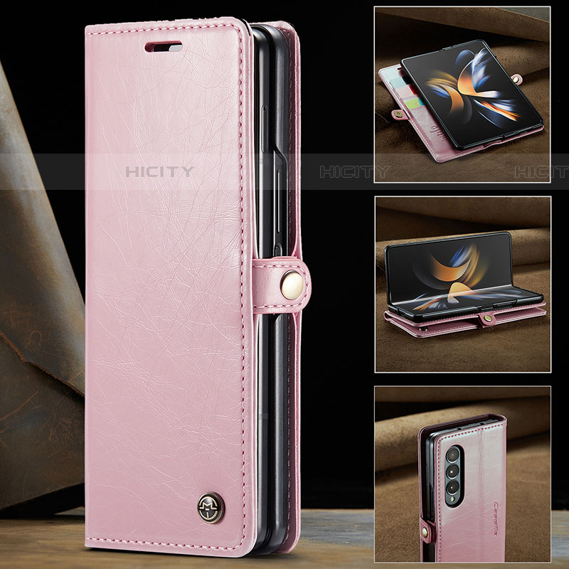 Funda de Cuero Cartera con Soporte Carcasa C02S para Samsung Galaxy Z Fold4 5G