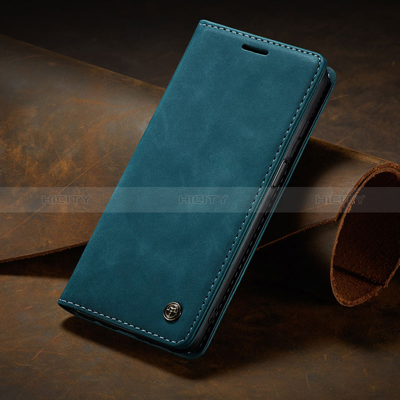 Funda de Cuero Cartera con Soporte Carcasa C02S para Xiaomi Mi 10T 5G Azul