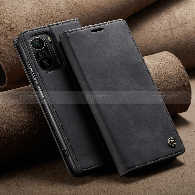 Funda de Cuero Cartera con Soporte Carcasa C02S para Xiaomi Redmi K40 Pro 5G