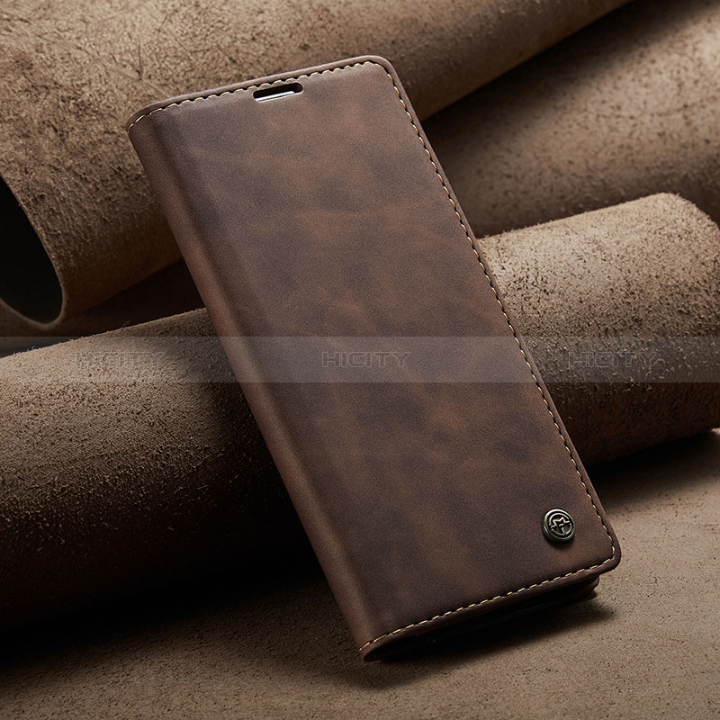 Funda de Cuero Cartera con Soporte Carcasa C02S para Xiaomi Redmi K40 Pro+ Plus 5G Marron