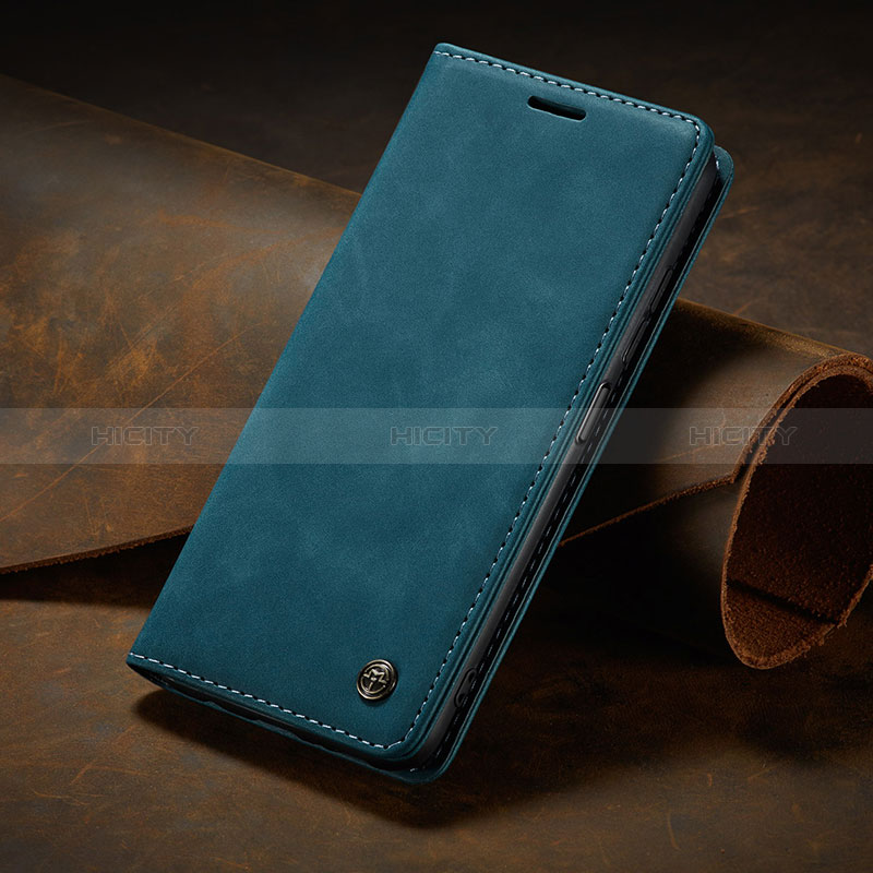 Funda de Cuero Cartera con Soporte Carcasa C02S para Xiaomi Redmi Note 11 Pro 4G Azul
