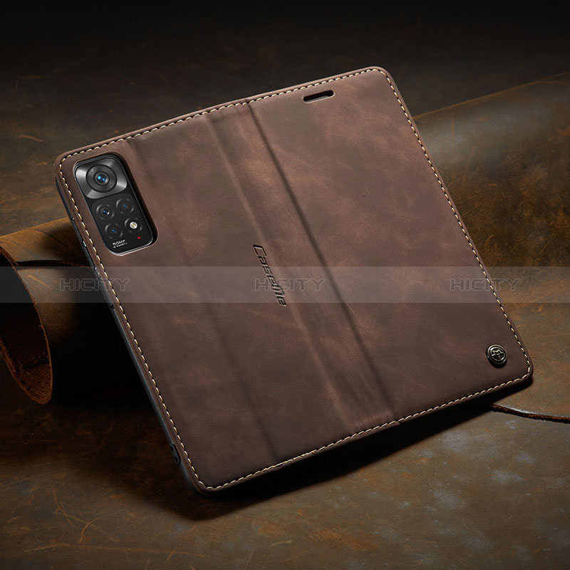 Funda de Cuero Cartera con Soporte Carcasa C02S para Xiaomi Redmi Note 11S 4G