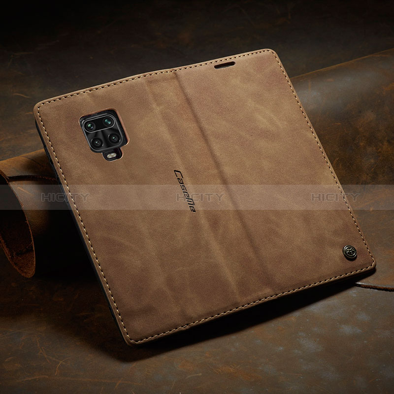 Funda de Cuero Cartera con Soporte Carcasa C02S para Xiaomi Redmi Note 9 Pro Max