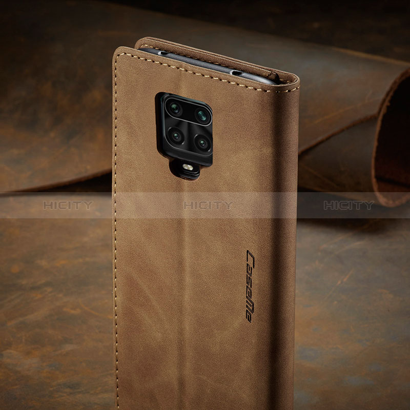 Funda de Cuero Cartera con Soporte Carcasa C02S para Xiaomi Redmi Note 9 Pro Max