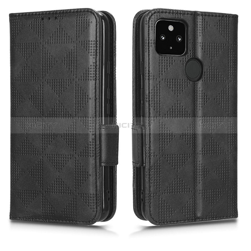 Funda de Cuero Cartera con Soporte Carcasa C02X para Google Pixel 4a 5G