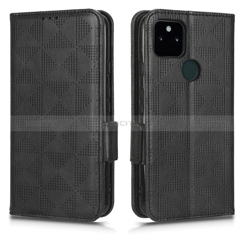 Funda de Cuero Cartera con Soporte Carcasa C02X para Google Pixel 5a 5G