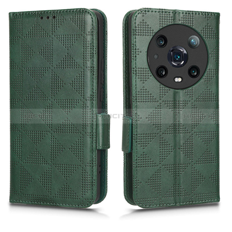 Funda de Cuero Cartera con Soporte Carcasa C02X para Huawei Honor Magic4 Pro 5G