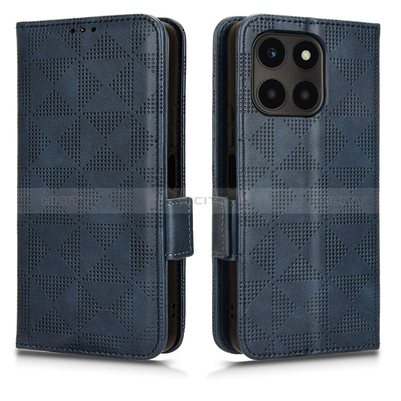 Funda de Cuero Cartera con Soporte Carcasa C02X para Huawei Honor X8b