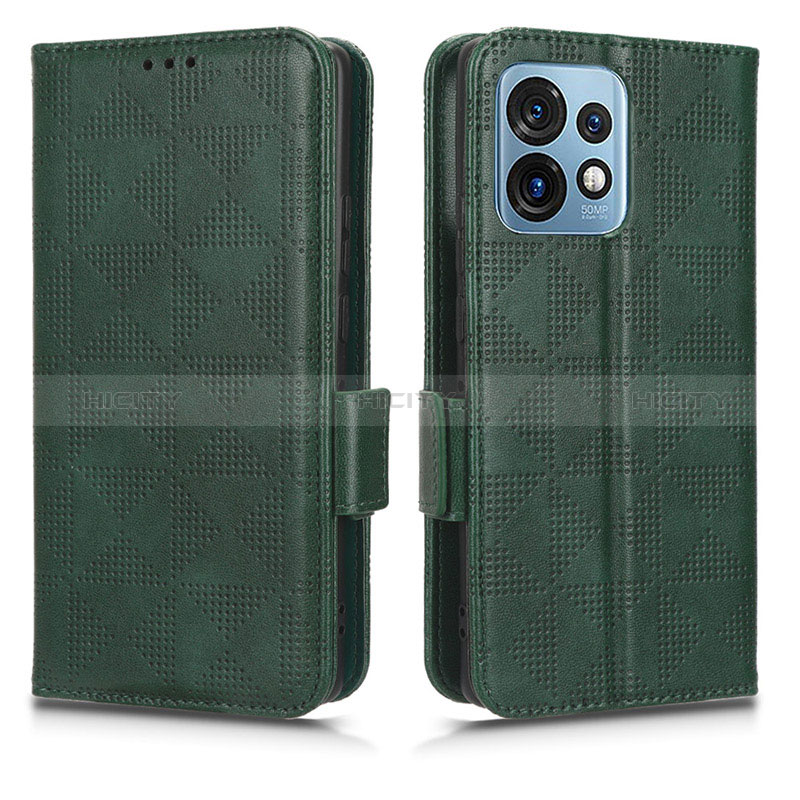 Funda de Cuero Cartera con Soporte Carcasa C02X para Motorola Moto Edge 40 Pro 5G