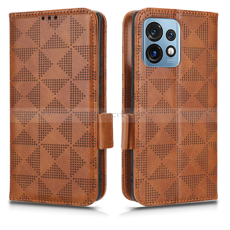 Funda de Cuero Cartera con Soporte Carcasa C02X para Motorola Moto Edge 40 Pro 5G