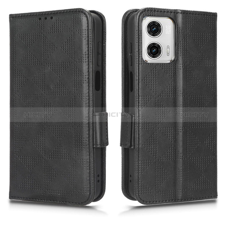 Funda de Cuero Cartera con Soporte Carcasa C02X para Motorola Moto G53y 5G