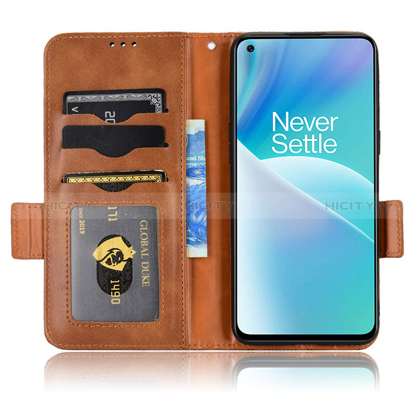 Funda de Cuero Cartera con Soporte Carcasa C02X para OnePlus Nord 2T 5G