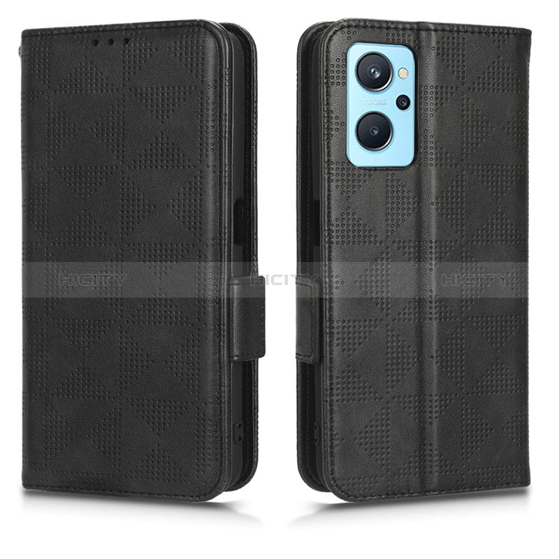 Funda de Cuero Cartera con Soporte Carcasa C02X para Oppo A96 4G