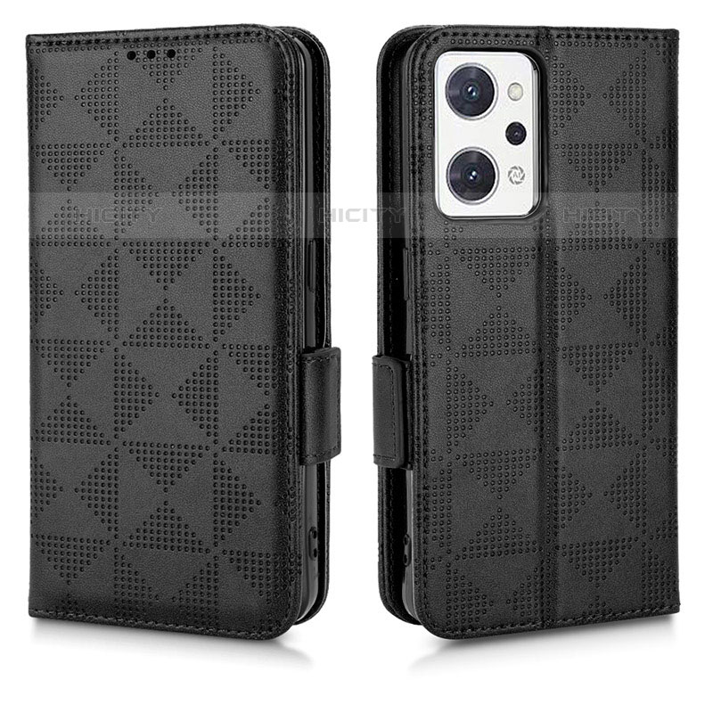 Funda de Cuero Cartera con Soporte Carcasa C02X para Oppo Reno7 A