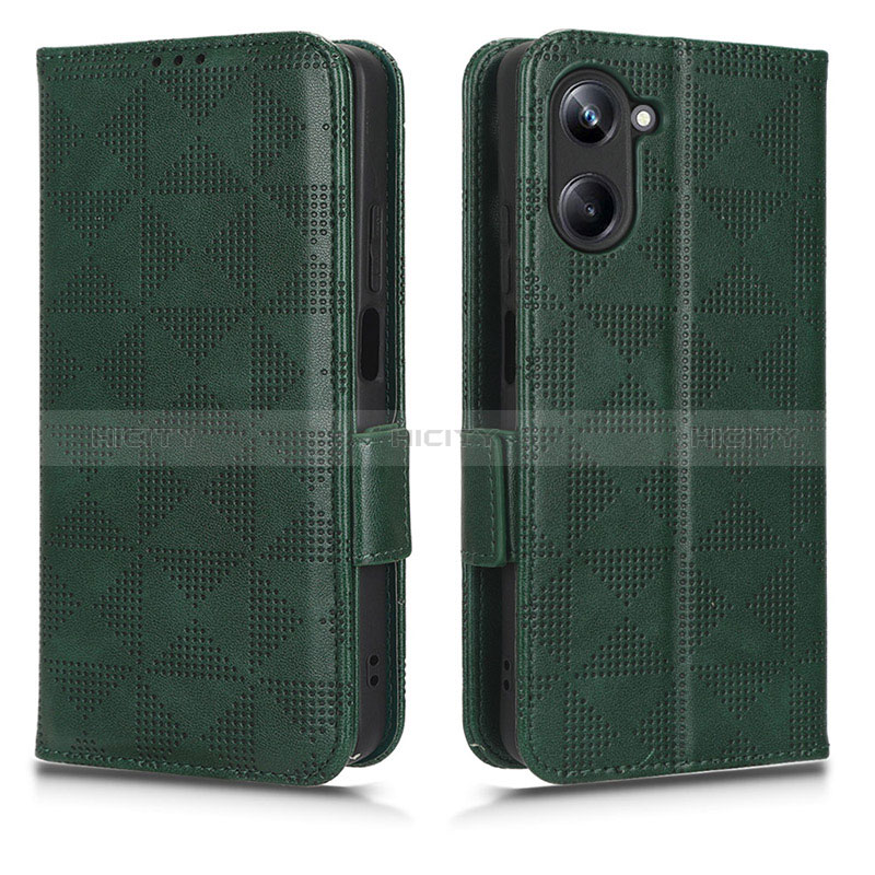 Funda de Cuero Cartera con Soporte Carcasa C02X para Realme 10 4G