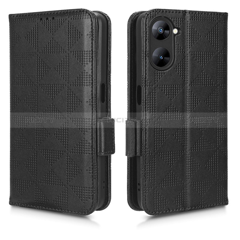 Funda de Cuero Cartera con Soporte Carcasa C02X para Realme 10S 5G