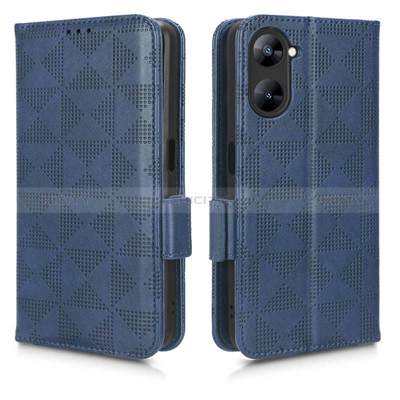 Funda de Cuero Cartera con Soporte Carcasa C02X para Realme 10S 5G