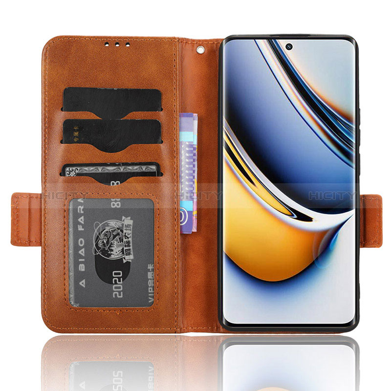 Funda de Cuero Cartera con Soporte Carcasa C02X para Realme 11 Pro+ Plus 5G