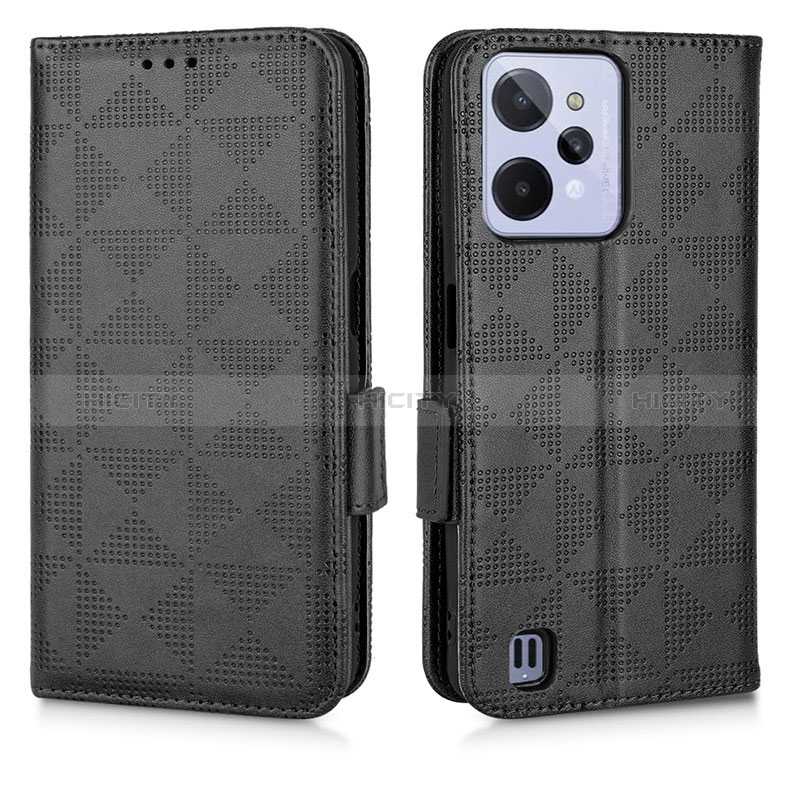 Funda de Cuero Cartera con Soporte Carcasa C02X para Realme C31