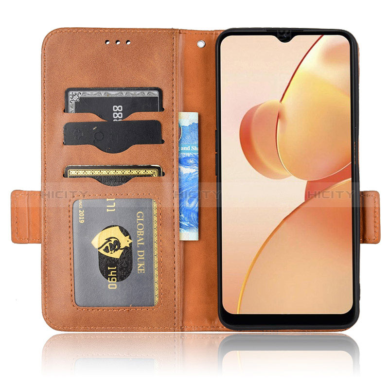 Funda de Cuero Cartera con Soporte Carcasa C02X para Realme C31