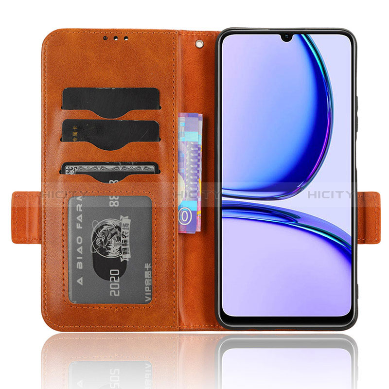 Funda de Cuero Cartera con Soporte Carcasa C02X para Realme C67