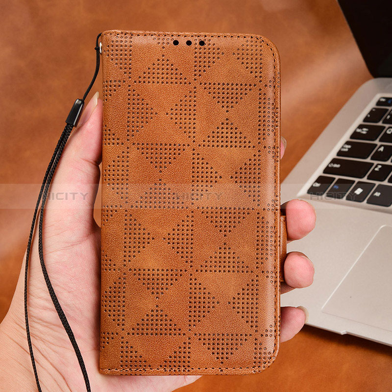 Funda de Cuero Cartera con Soporte Carcasa C02X para Realme Narzo 50A Prime