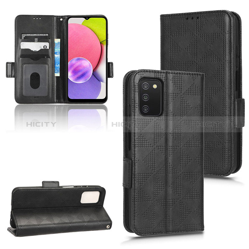 Funda de Cuero Cartera con Soporte Carcasa C02X para Samsung Galaxy A02s