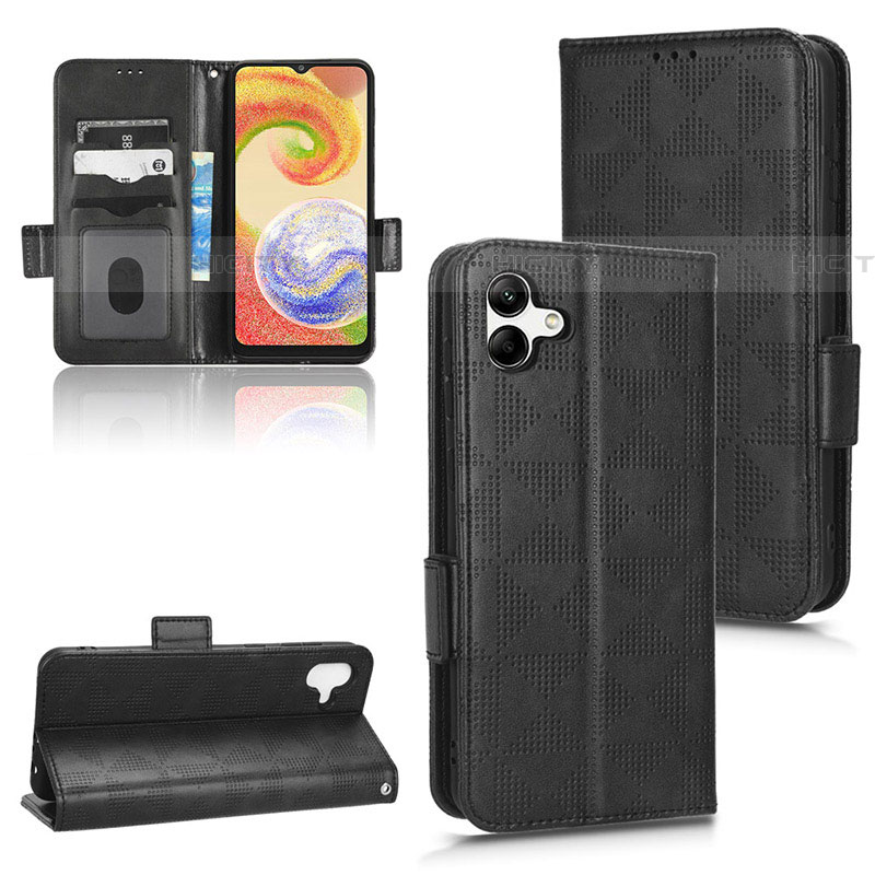 Funda de Cuero Cartera con Soporte Carcasa C02X para Samsung Galaxy A04E