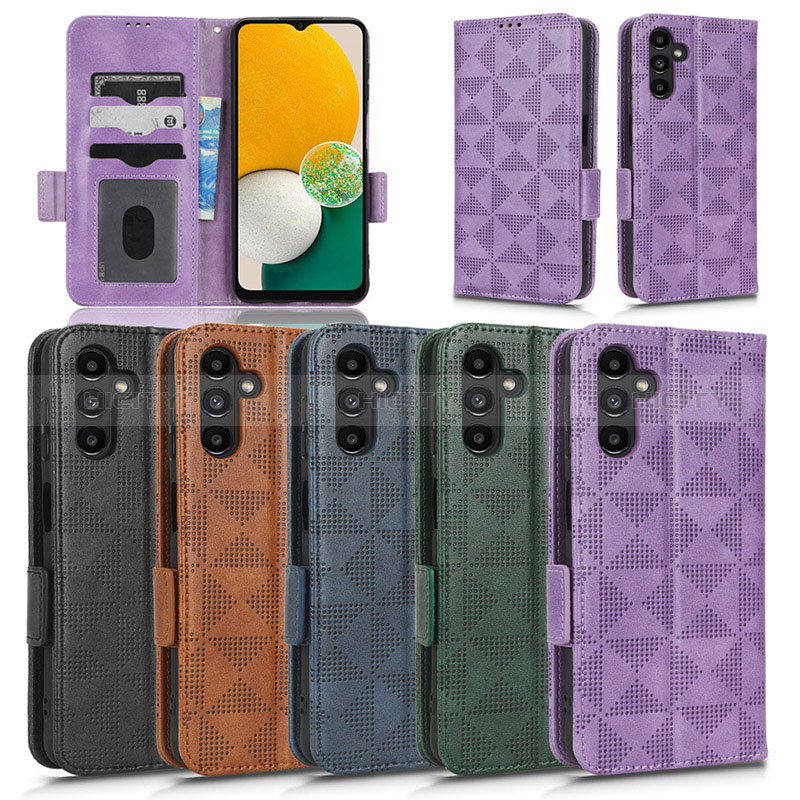 Funda de Cuero Cartera con Soporte Carcasa C02X para Samsung Galaxy A04s