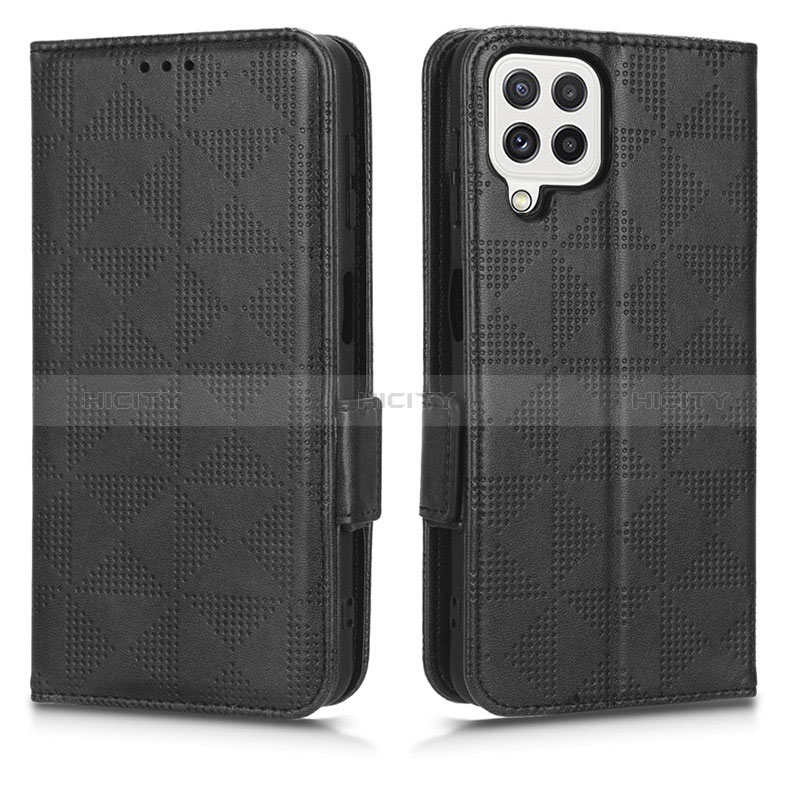 Funda de Cuero Cartera con Soporte Carcasa C02X para Samsung Galaxy A12 Nacho