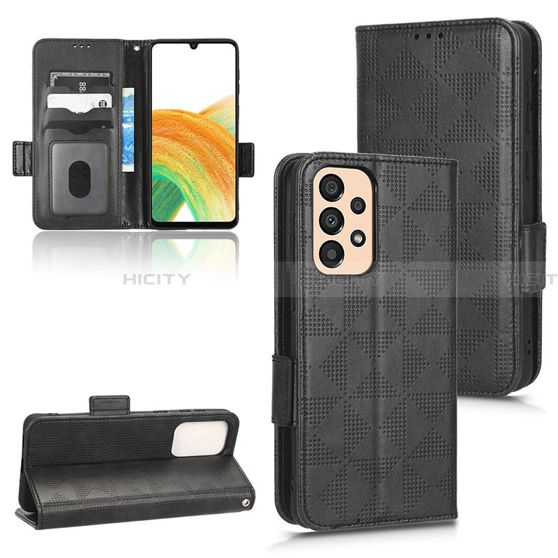 Funda de Cuero Cartera con Soporte Carcasa C02X para Samsung Galaxy A33 5G