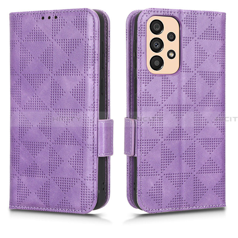 Funda de Cuero Cartera con Soporte Carcasa C02X para Samsung Galaxy A33 5G