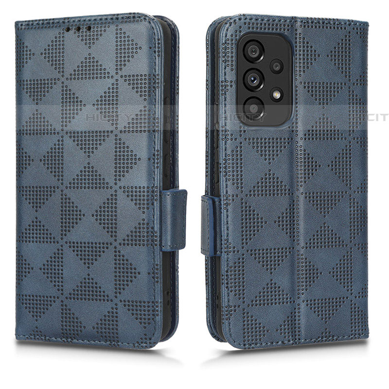 Funda de Cuero Cartera con Soporte Carcasa C02X para Samsung Galaxy A53 5G