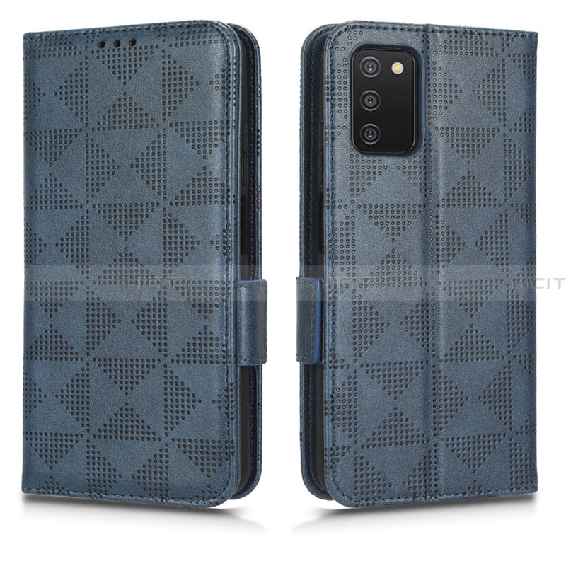 Funda de Cuero Cartera con Soporte Carcasa C02X para Samsung Galaxy F02S SM-E025F