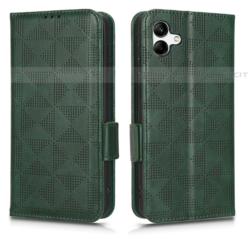 Funda de Cuero Cartera con Soporte Carcasa C02X para Samsung Galaxy F04