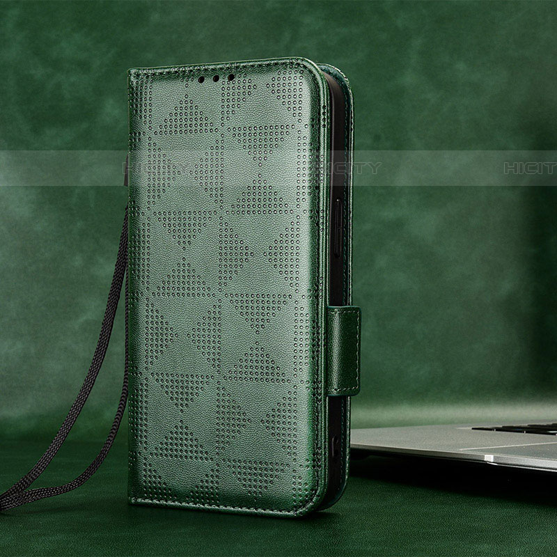 Funda de Cuero Cartera con Soporte Carcasa C02X para Samsung Galaxy F04