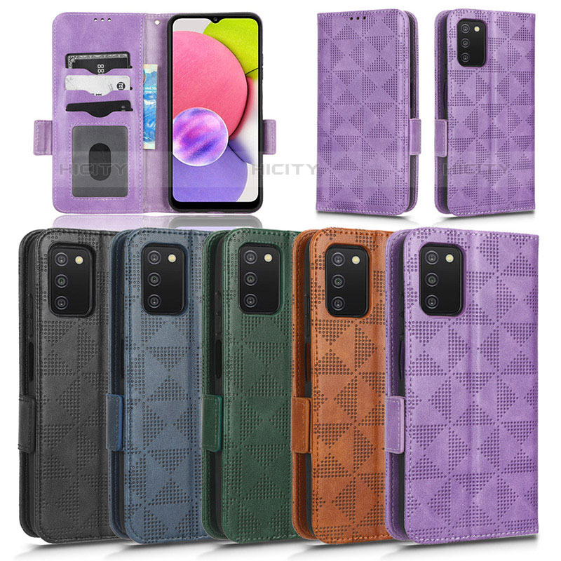 Funda de Cuero Cartera con Soporte Carcasa C02X para Samsung Galaxy M02s