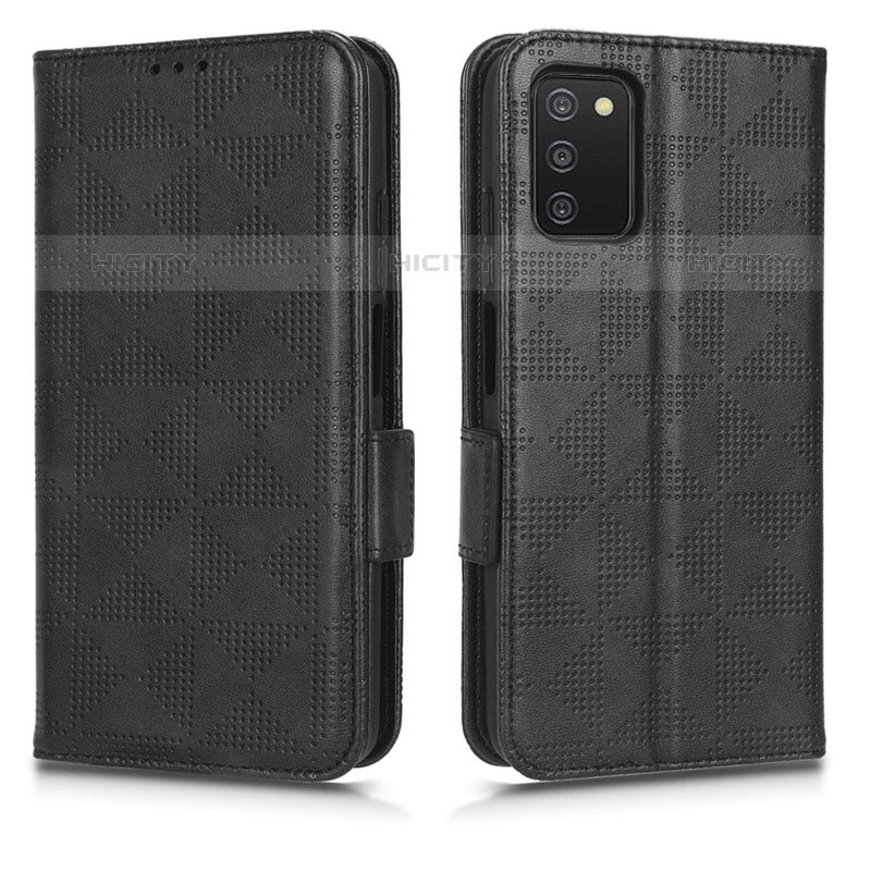 Funda de Cuero Cartera con Soporte Carcasa C02X para Samsung Galaxy M02s