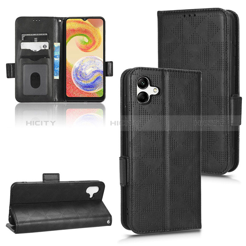 Funda de Cuero Cartera con Soporte Carcasa C02X para Samsung Galaxy M04