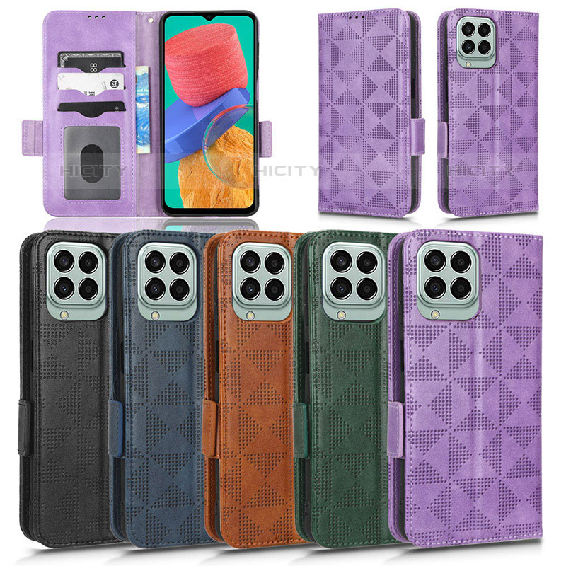 Funda de Cuero Cartera con Soporte Carcasa C02X para Samsung Galaxy M33 5G