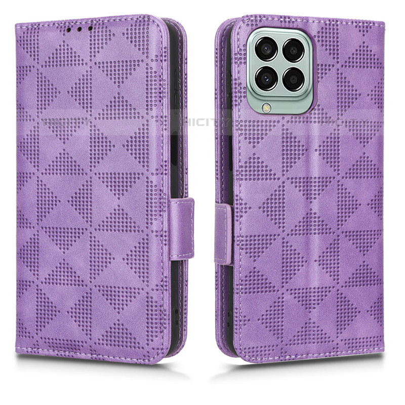 Funda de Cuero Cartera con Soporte Carcasa C02X para Samsung Galaxy M33 5G