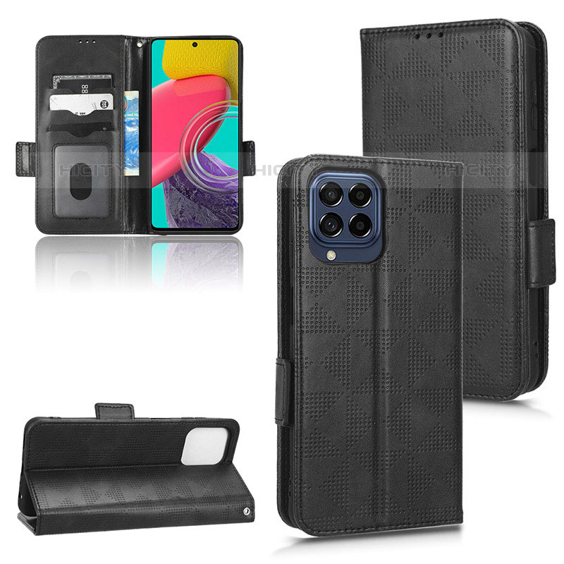 Funda de Cuero Cartera con Soporte Carcasa C02X para Samsung Galaxy M53 5G