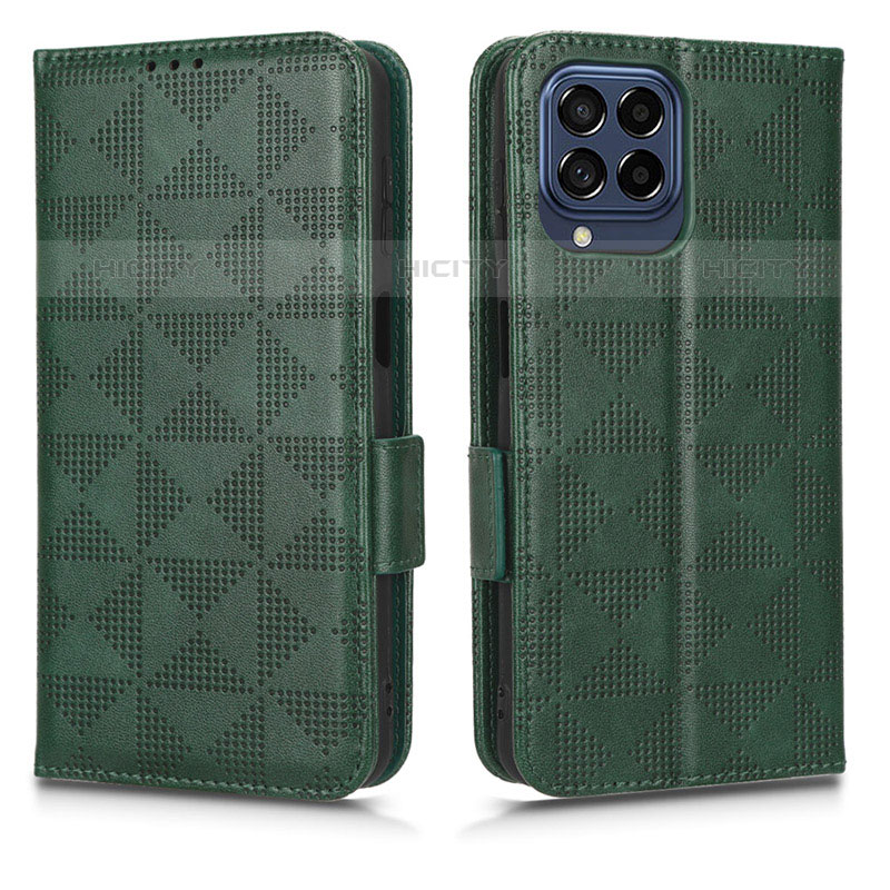 Funda de Cuero Cartera con Soporte Carcasa C02X para Samsung Galaxy M53 5G