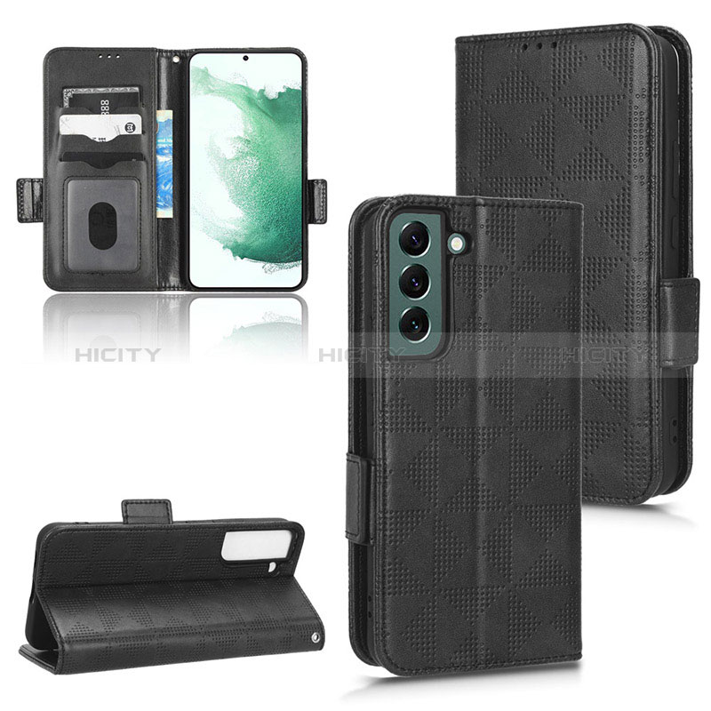 Funda de Cuero Cartera con Soporte Carcasa C02X para Samsung Galaxy S22 5G