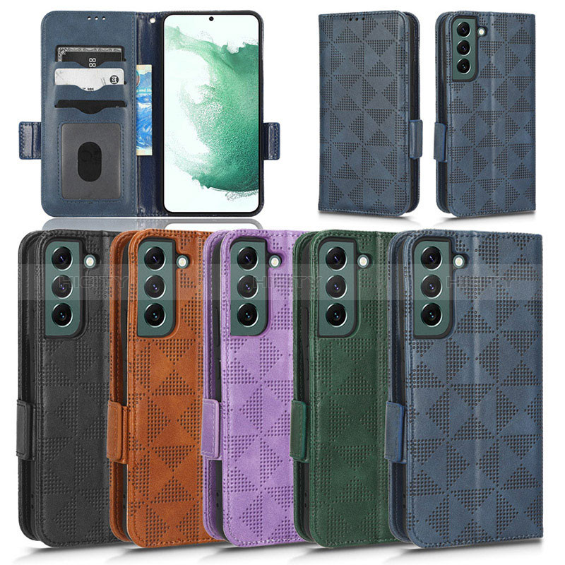 Funda de Cuero Cartera con Soporte Carcasa C02X para Samsung Galaxy S23 Plus 5G