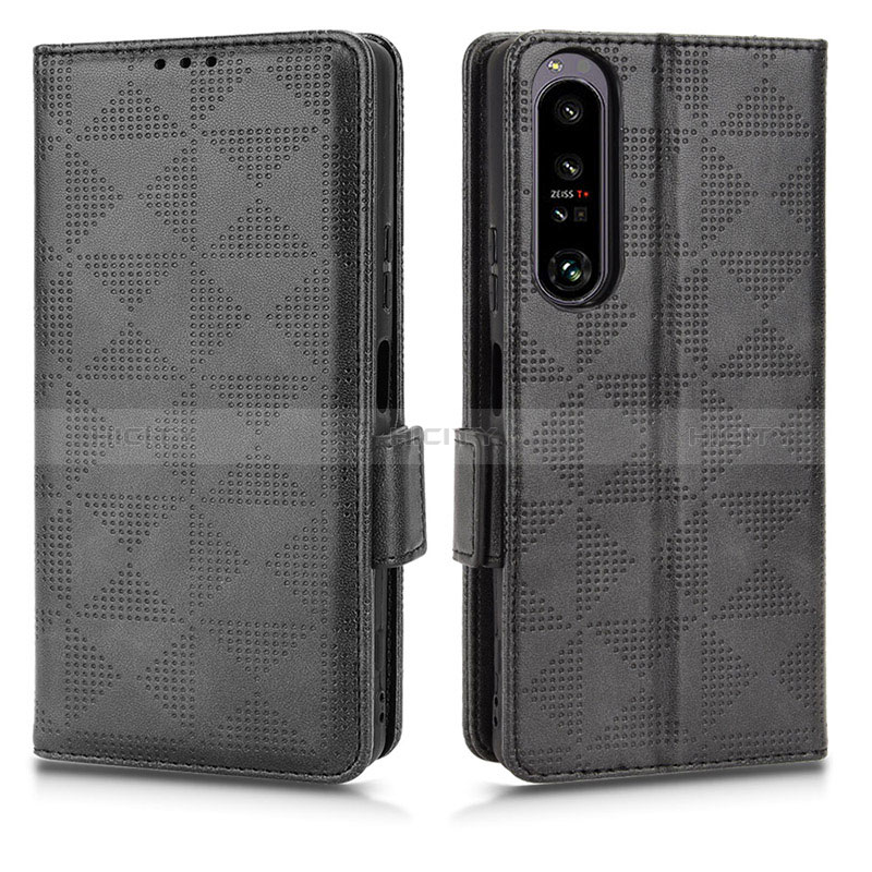 Funda de Cuero Cartera con Soporte Carcasa C02X para Sony Xperia 1 IV SO-51C